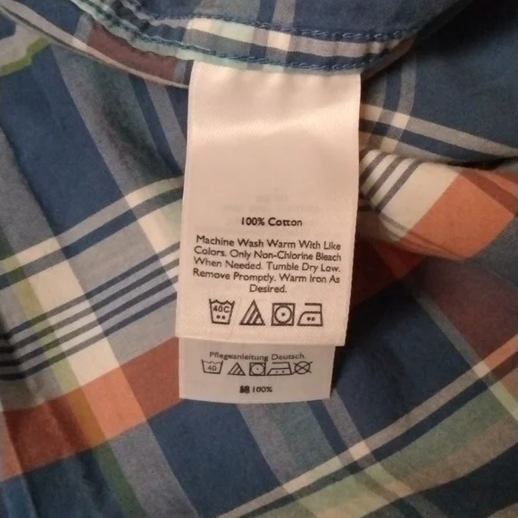 Eddie Bauer Seattle USA Legend Wash Classic Fit Sz. L Shirt Men's - Picture 5 of 8